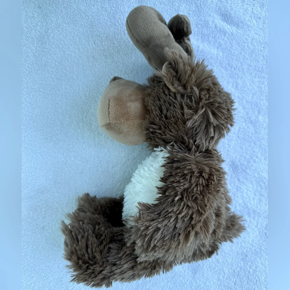 Suzzi Pals Microwaveable Heatable Stuffed Moose Animal Ages 3+ NWT